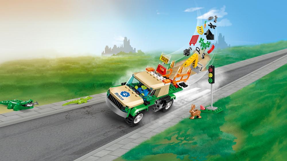 LEGO® City Missions Tierrettungsmissionen 246 Teile 60353