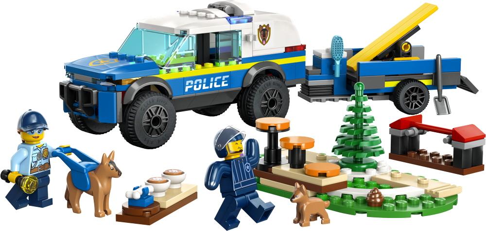 LEGO® City Police Mobiles Polizeihunde-Training 197 Teile 60369