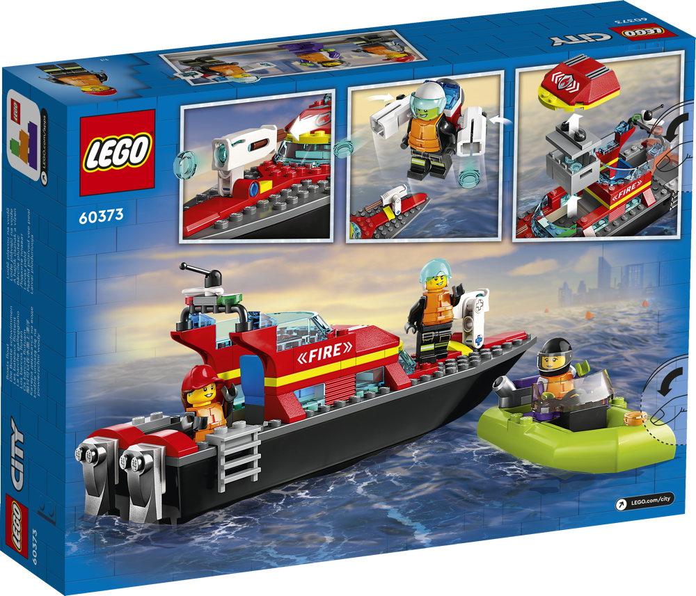 LEGO® City Fire Feuerwehrboot 144 Teile 60373