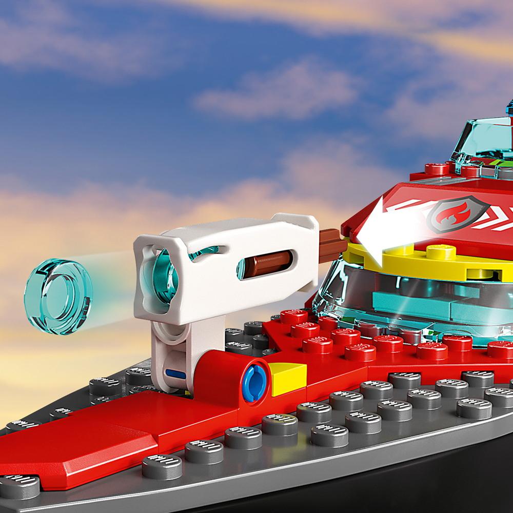 LEGO® City Fire Feuerwehrboot 144 Teile 60373