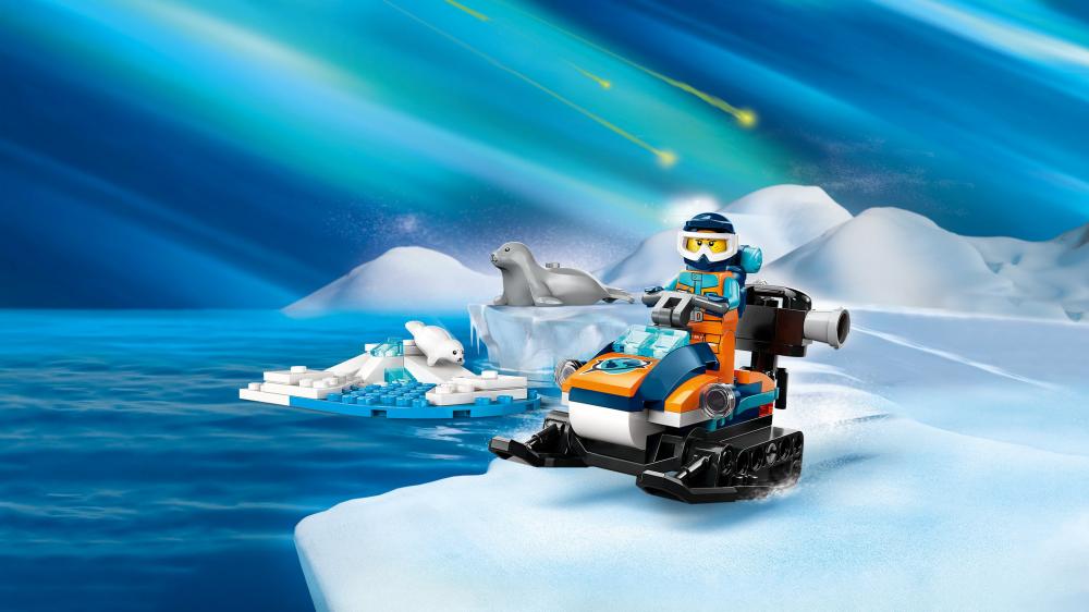 LEGO® City Exploration Arktis-Schneemobil 70 Teile 60376