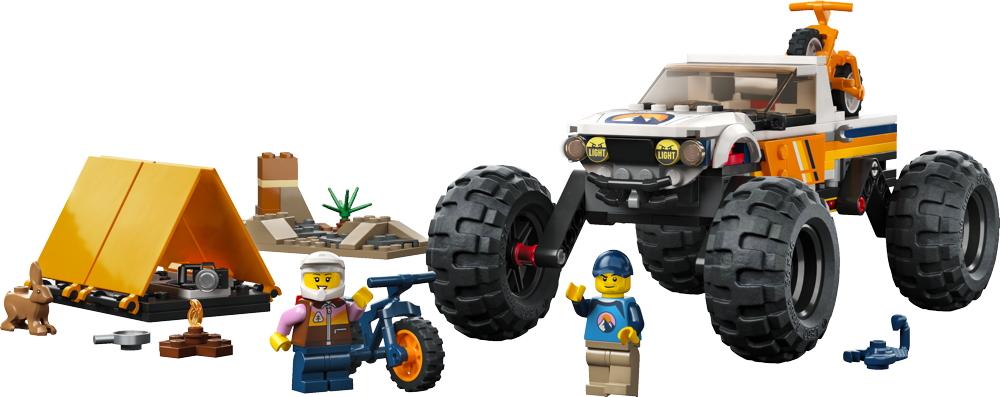 LEGO® City Great Vehicles Offroad Abenteuer 252 Teile 60387