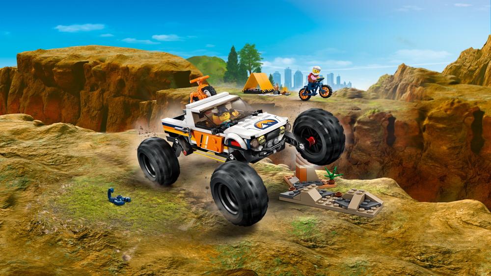 LEGO® City Great Vehicles Offroad Abenteuer 252 Teile 60387