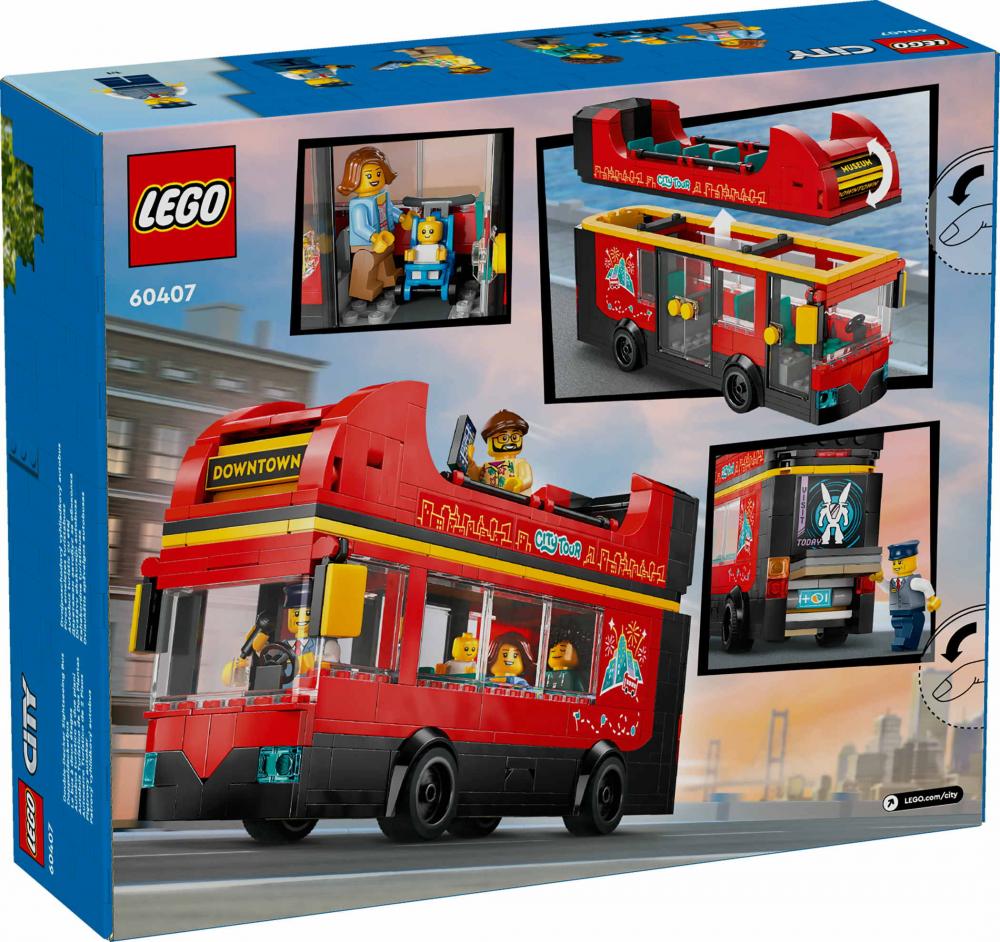 LEGO® City Doppeldeckerbus 384 Teile 60407