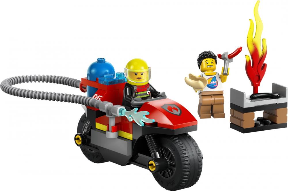 LEGO® City Fire Feuerwehrmotorrad 57 Teile 60410