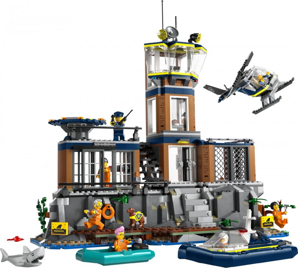 LEGO® City Police Polizeistation auf der Gefängnisinsel 980 Teile 60419