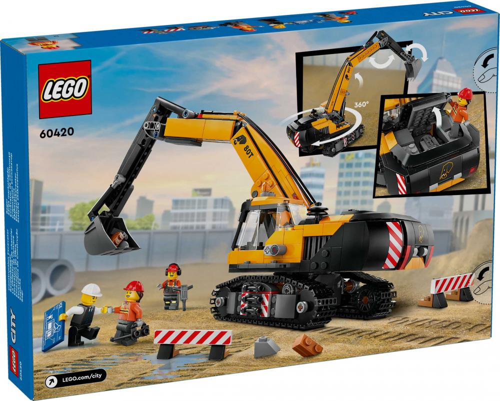 LEGO® City Raupenbagger 633 Teile 60420