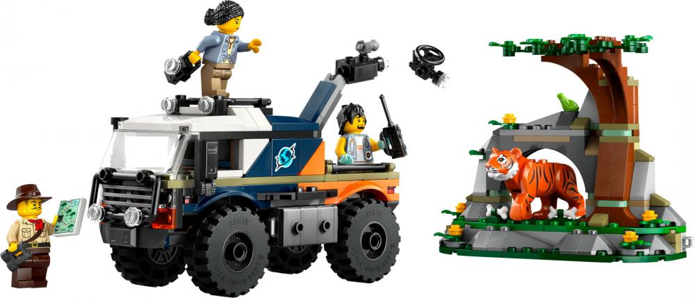 LEGO® City Dschungelforscher-Truck 314 Teile 60426