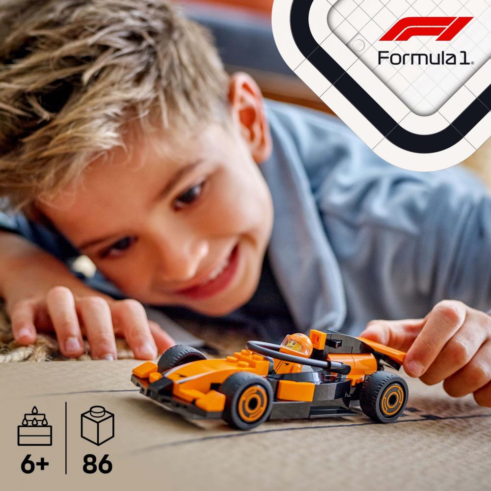 LEGO® City Formular 1 F1® Rennfahrer mit McLaren Rennauto 86 Teile 60442