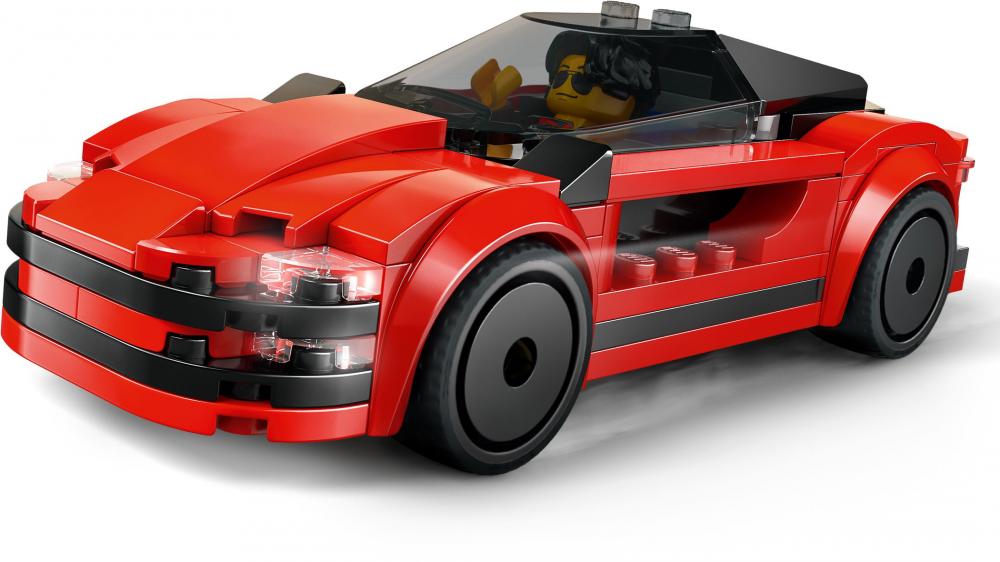 LEGO® City Fahrzeuge Roter Sportwagen 109 Teile 60448