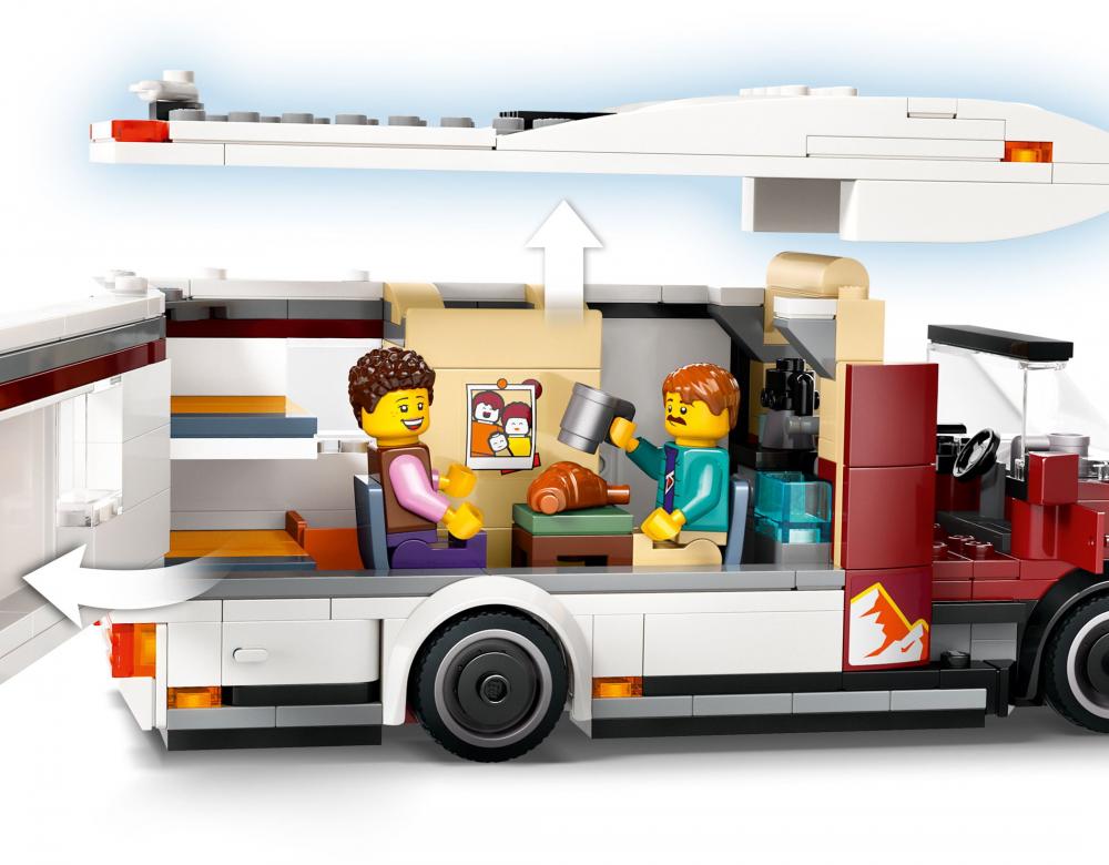 LEGO® City Fahrzeuge Abenteuer-Wohnmobil 385 Teile 60454