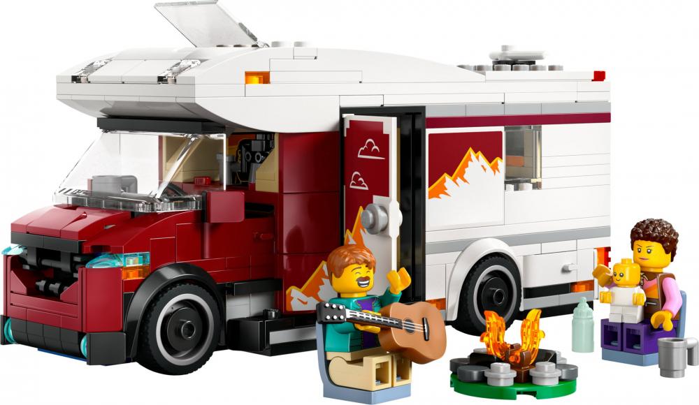 LEGO® City Fahrzeuge Abenteuer-Wohnmobil 385 Teile 60454