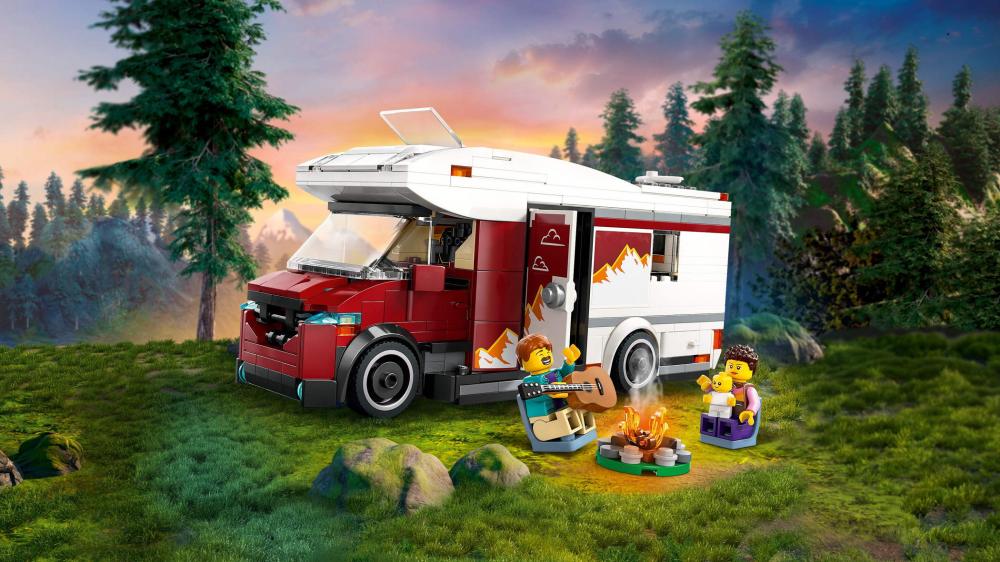 LEGO® City Fahrzeuge Abenteuer-Wohnmobil 385 Teile 60454