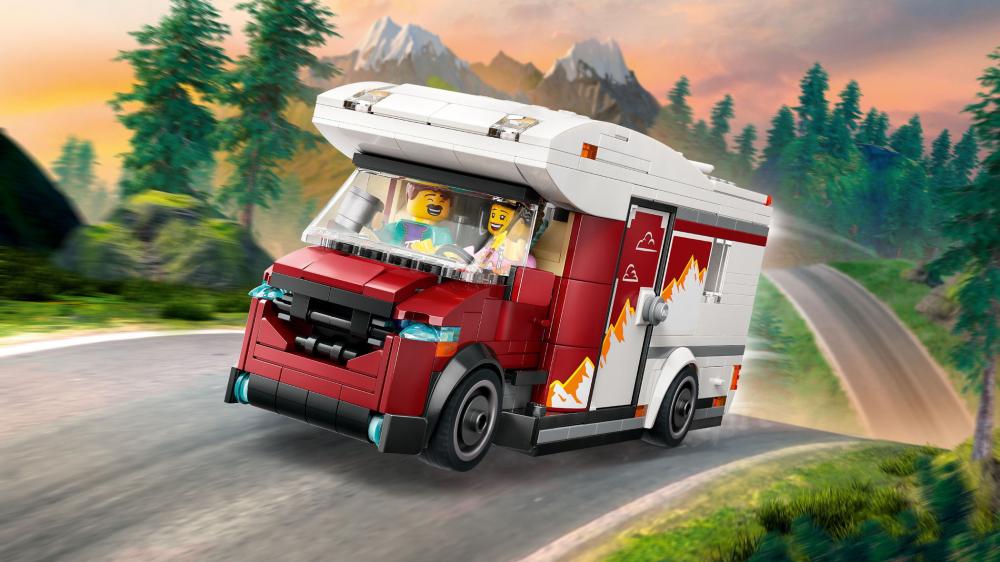 LEGO® City Fahrzeuge Abenteuer-Wohnmobil 385 Teile 60454