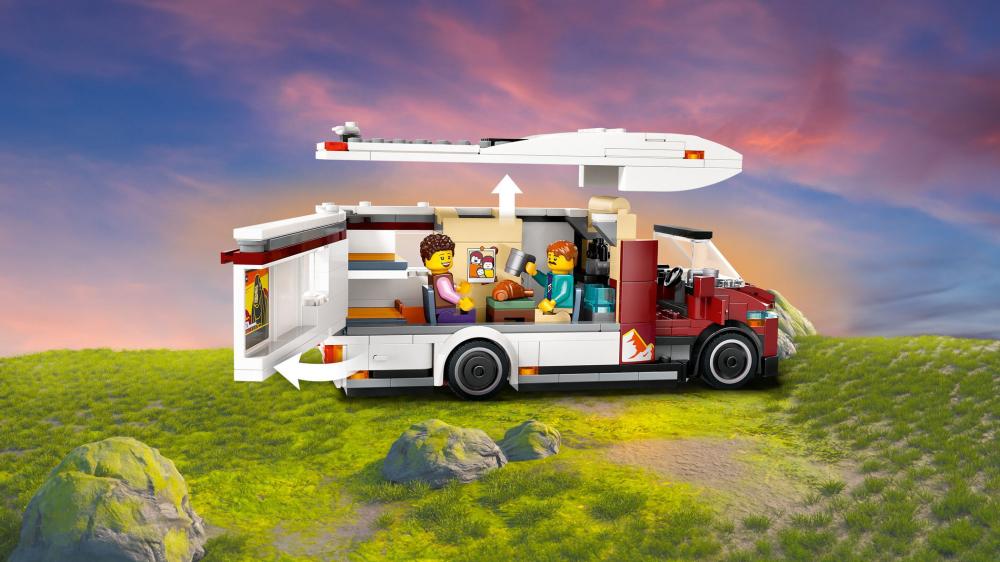 LEGO® City Fahrzeuge Abenteuer-Wohnmobil 385 Teile 60454