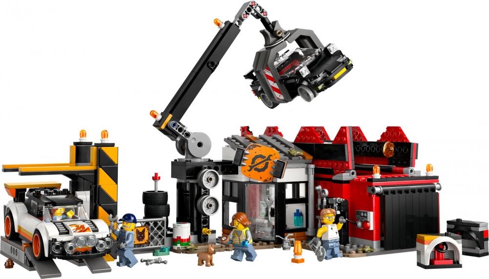 LEGO® City Schrottplatz mit Autos 871 Teile 60472