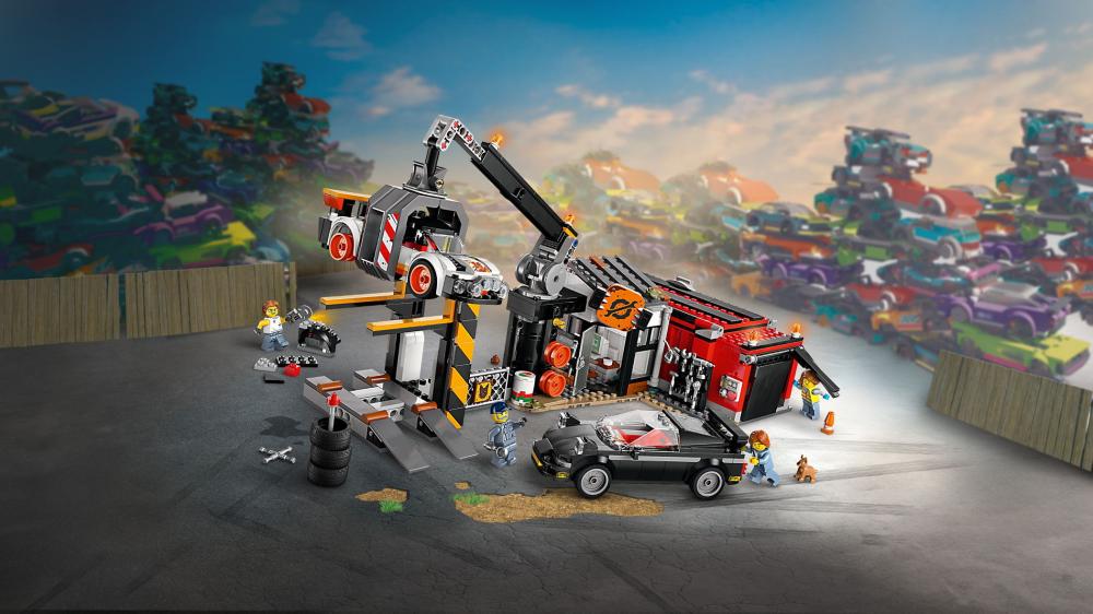 LEGO® City Schrottplatz mit Autos 871 Teile 60472