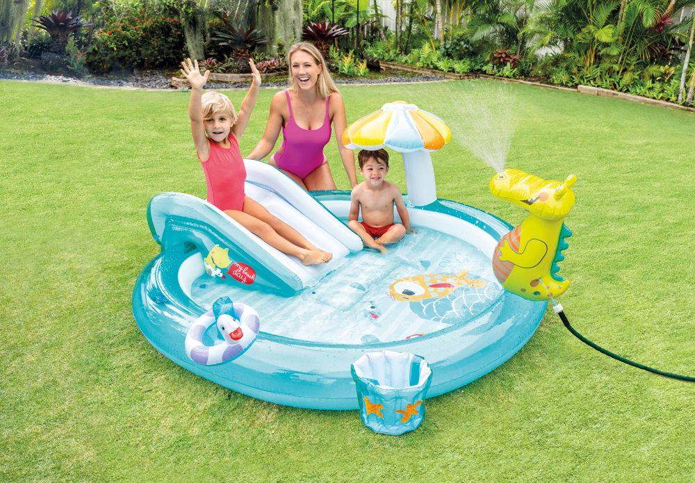 Intex Pool Play Center Gator 201cm x 170cm x 84cm ab 2 Jahren 57165NP