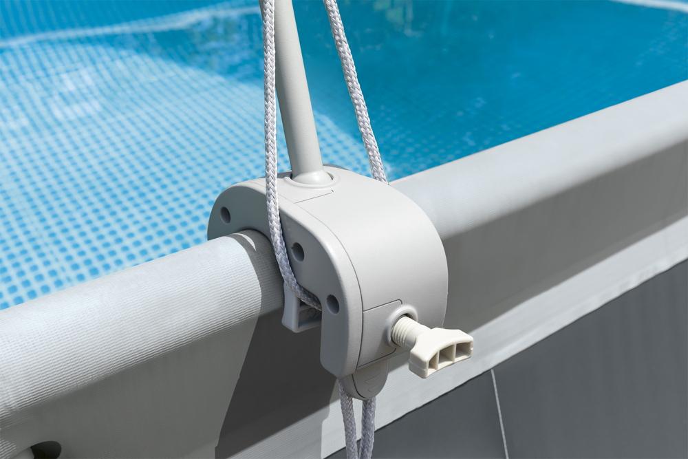 Intex Pool Sonnendach Canopy für alle Stahlrohr Becken bis 732cm 28054