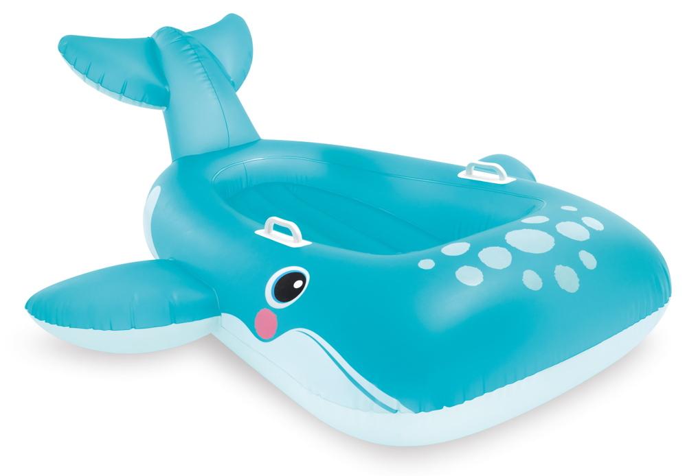 Intex Wasser Spielzeug Ride-On Wal Blue Whale 168cm x 140cm ab 3 Jahren 57567NP