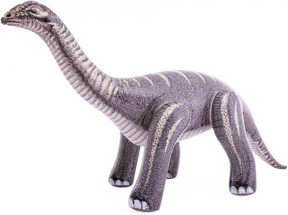 Intex Aufblasfigur Jurassic Dino Pals Triceratops oder Brontosaurus zufällige Auswahl 48594NP