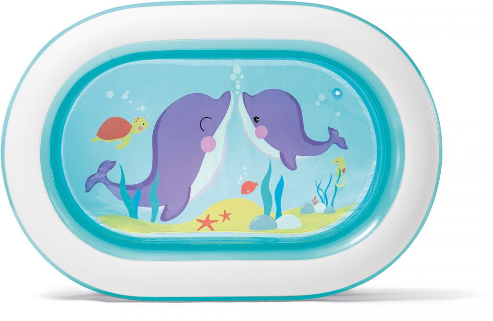 Intex Pool My Sea Friends 163cm x 107cm x 46cm 230 Liter ab 3 Jahren 57482NP