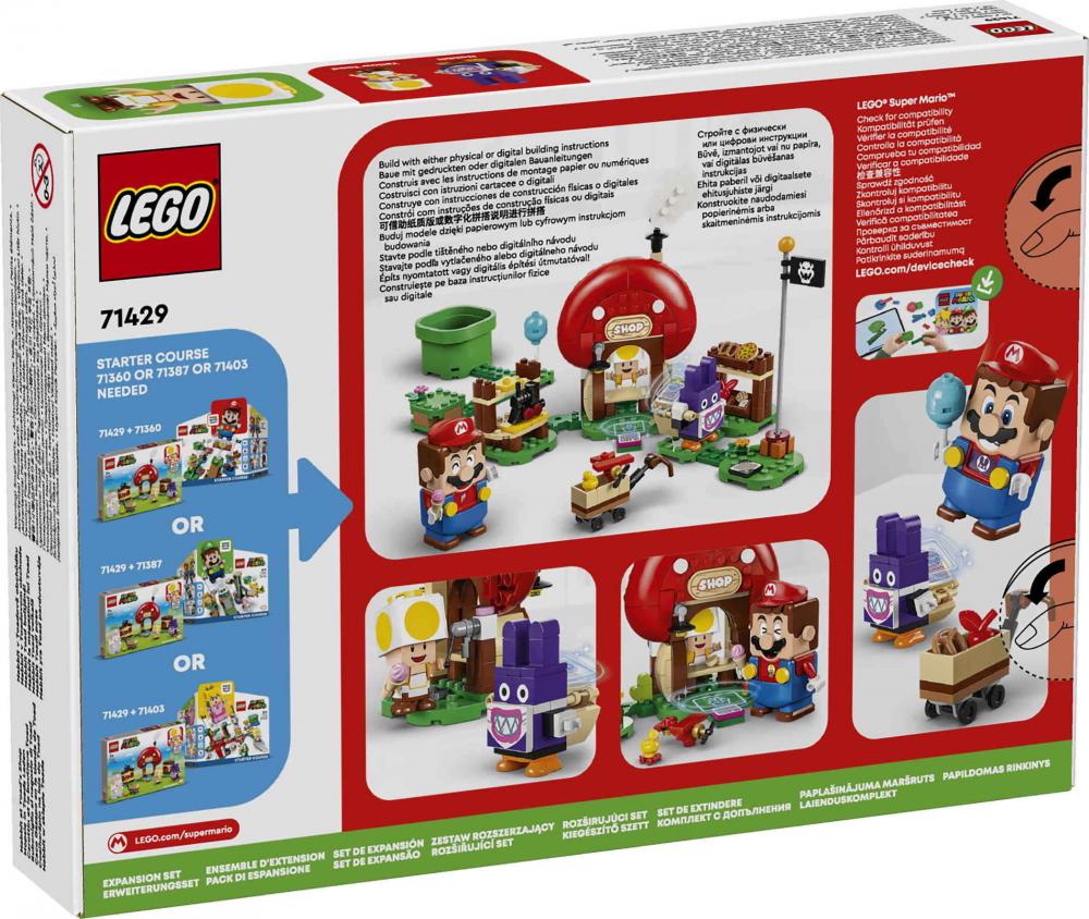 LEGO® Super Mario Mopsie in Toads Laden - Erweiterungsset 230 Teile 71429