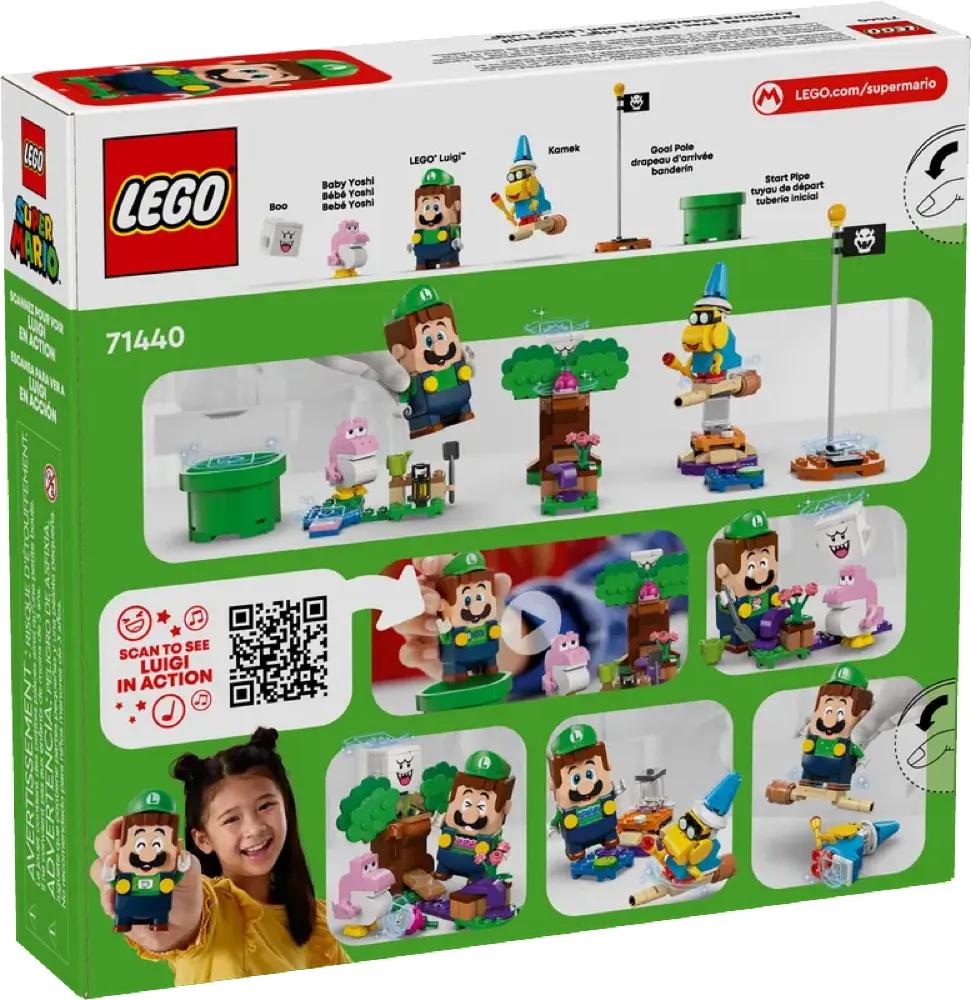 LEGO® Super Mario Abenteuer mit dem interaktiven LEGO® Luigi™ 210 Teile 71440