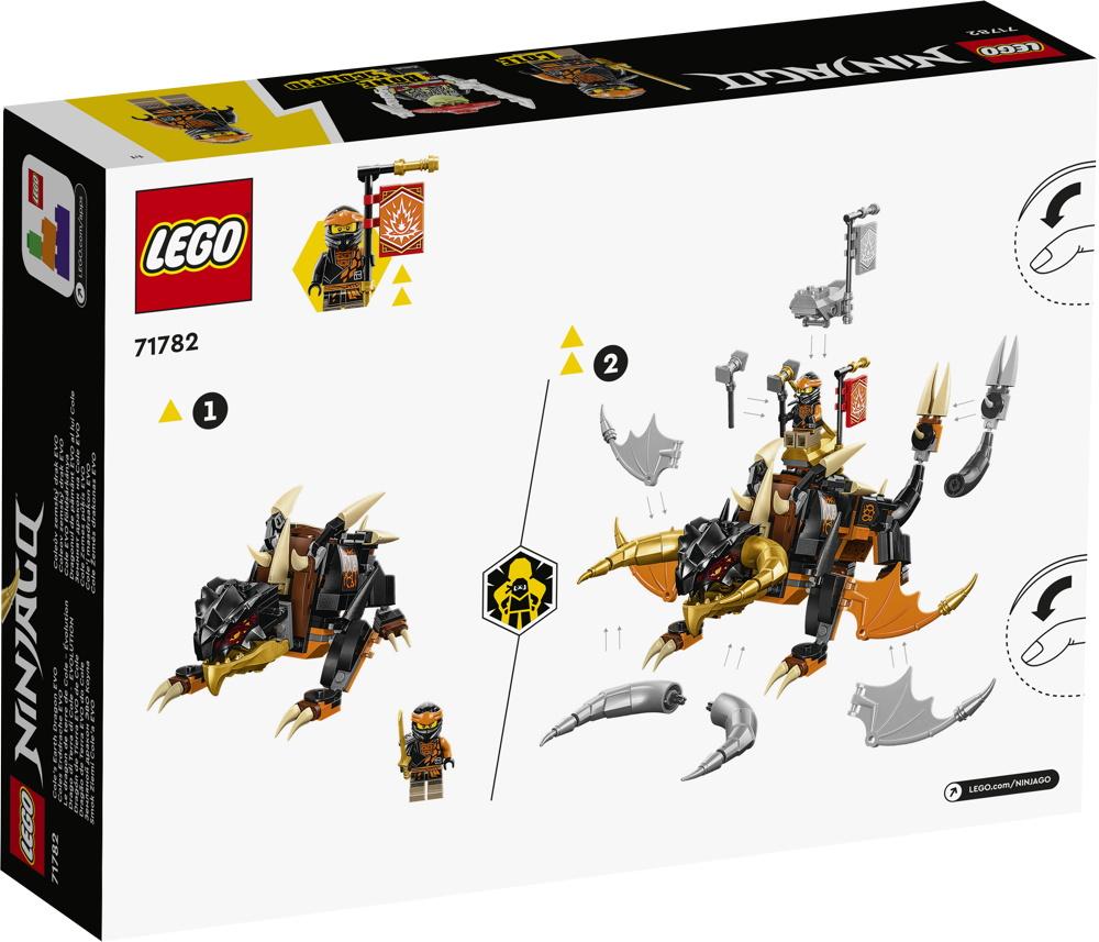 LEGO® NINJAGO® Coles Erddrache EVO 285 Teile 71782