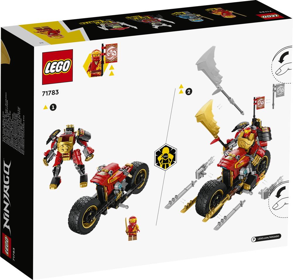 LEGO® NINJAGO® Kais Mech-Bike EVO 312 Teile 71783