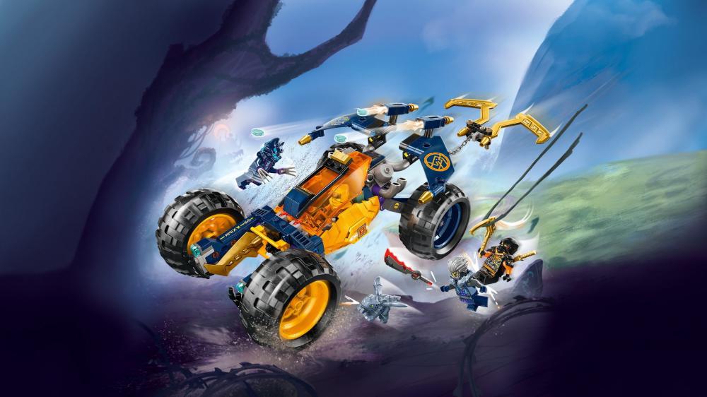 LEGO® NINJAGO® Arins Ninja-Geländebuggy 267 Teile 71811