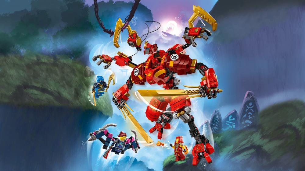 LEGO® NINJAGO® Kais Ninja-Kletter-Mech 623 Teile 71812