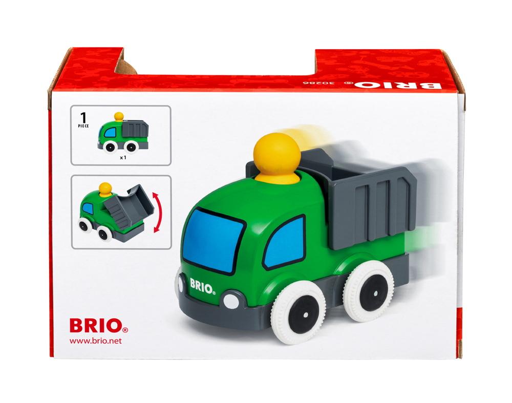 Brio Kleinkindwelt Holz Rollspielzeug Push & Go LKW 30286