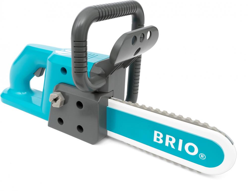 Brio Spielzeug Bausystem Builder Kettensäge 5 Teile 34602