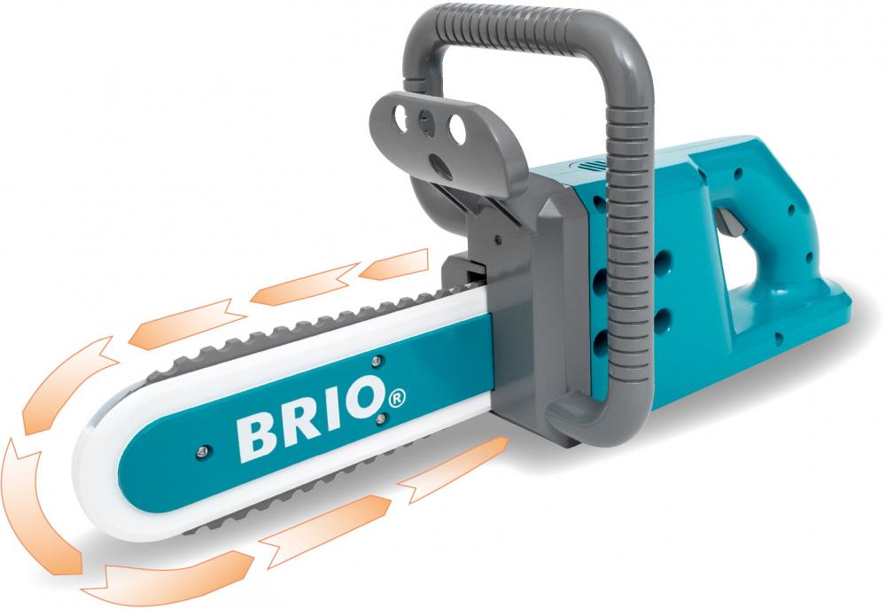 Brio Spielzeug Bausystem Builder Kettensäge 5 Teile 34602