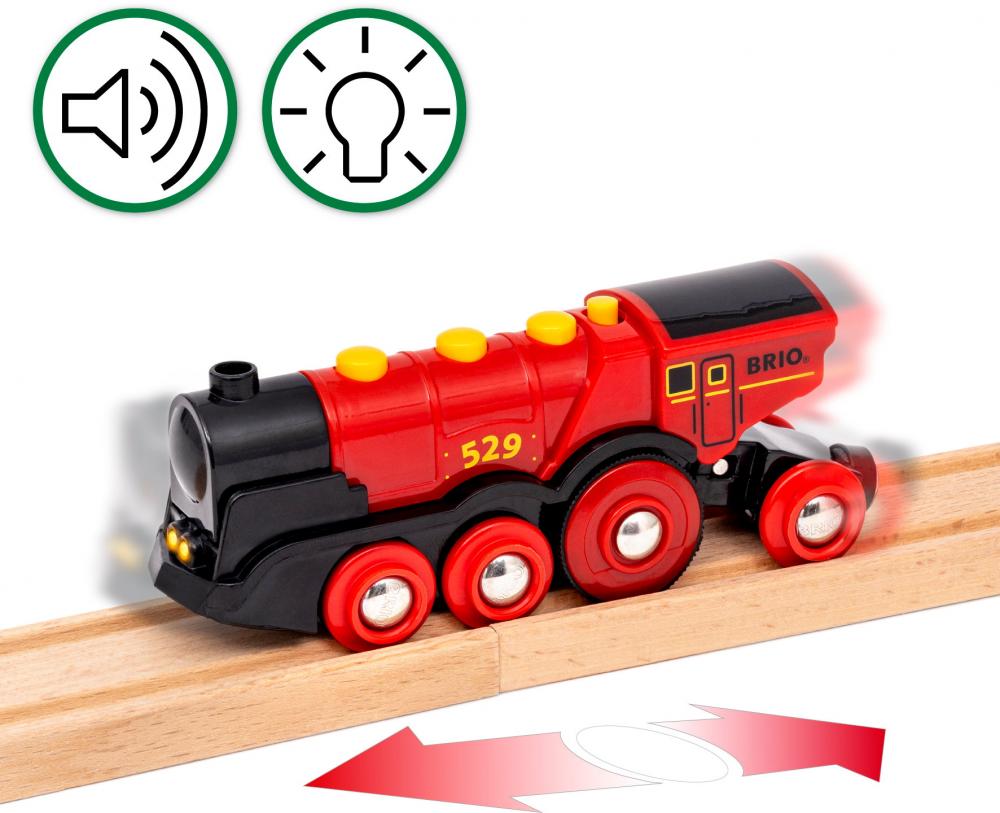 Brio World Eisenbahn Starter Set Rote Lola Bauernhof Zugset 24 Teile 36029