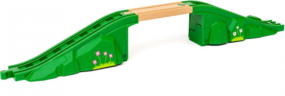 Brio World Eisenbahn Zubehör Modulare Brücke 3 Teile 36107