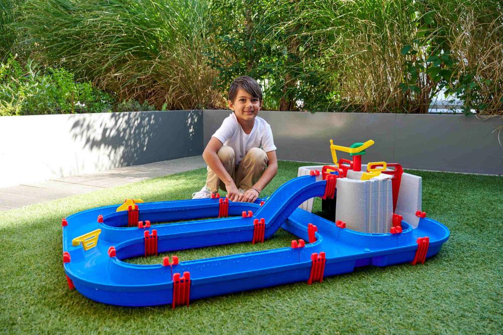 AquaPlay Outdoor Wasser Spielzeug Wasserbahn Harbour 8700001543