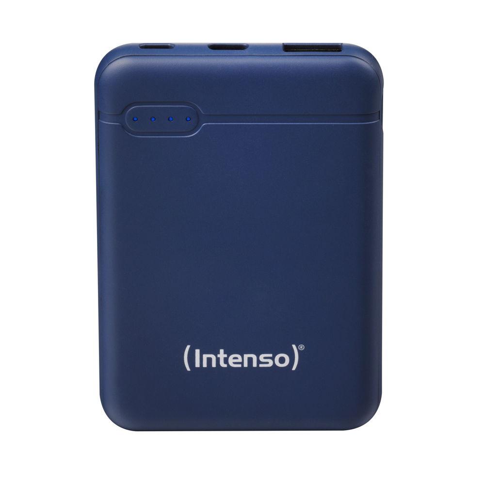 Intenso Powerbank mobile Ladestation Slim XS 5000 mAh Typ A / C USB OUT dark blue