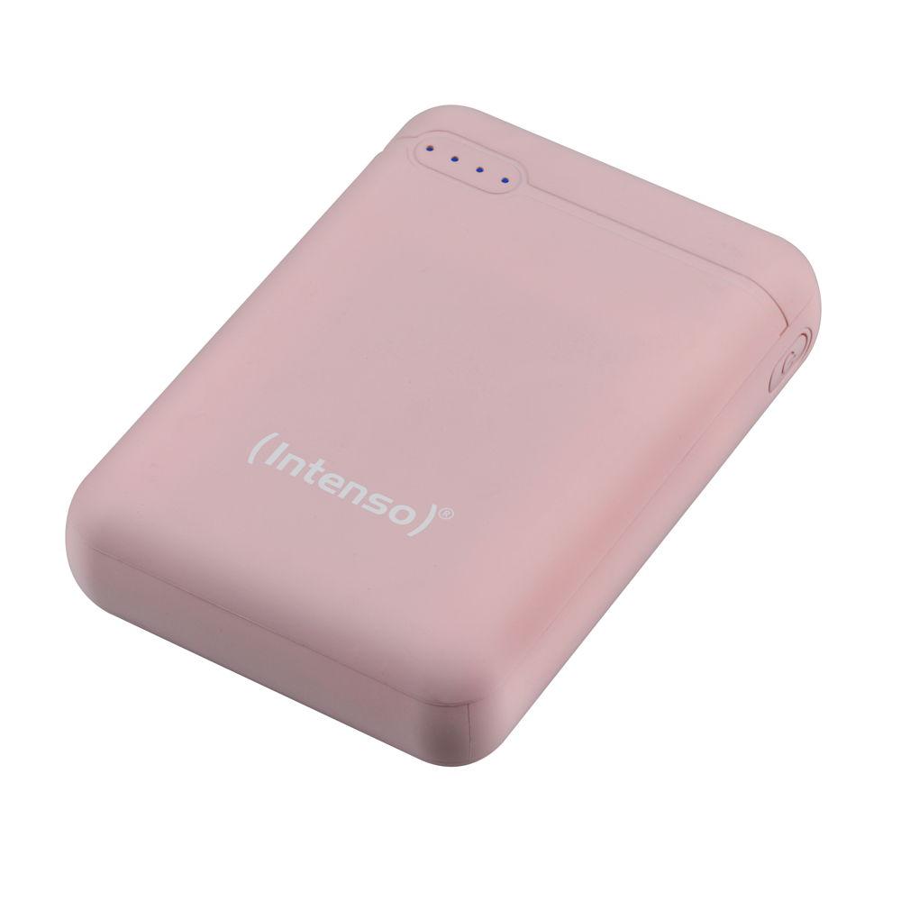 Intenso Powerbank mobile Ladestation Slim XS 10000 mAh Typ A / C USB OUT rose