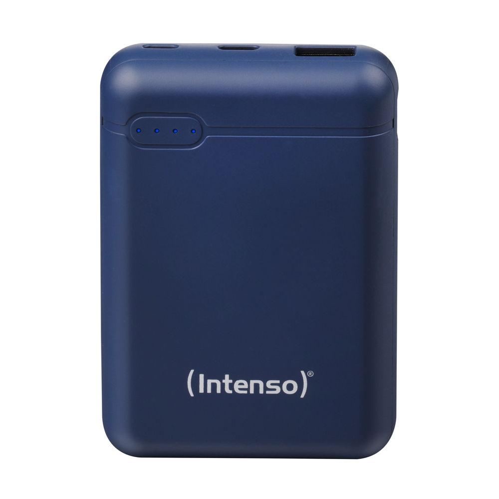 Intenso Powerbank mobile Ladestation Slim XS 10000 mAh Typ A / C USB OUT dark blue