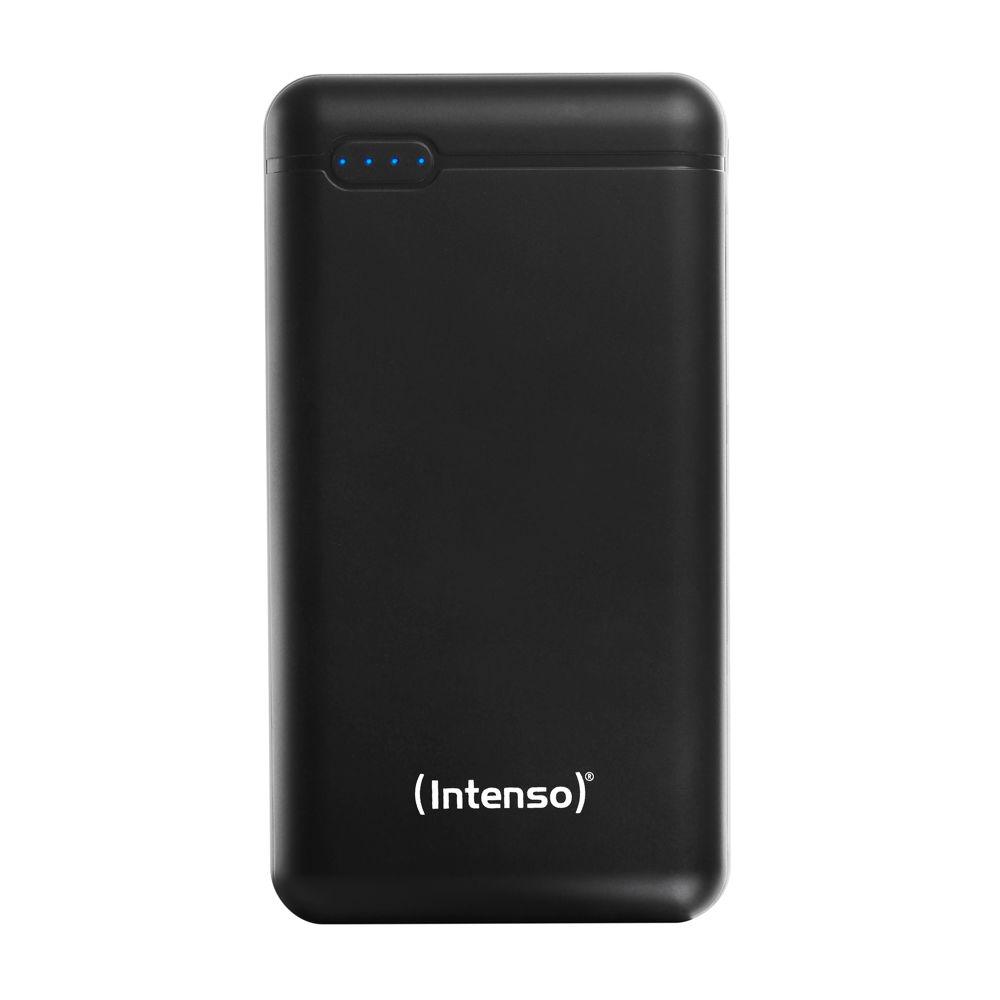 Intenso Powerbank mobile Ladestation Slim XS 20000 mAh Typ A / C USB OUT schwarz