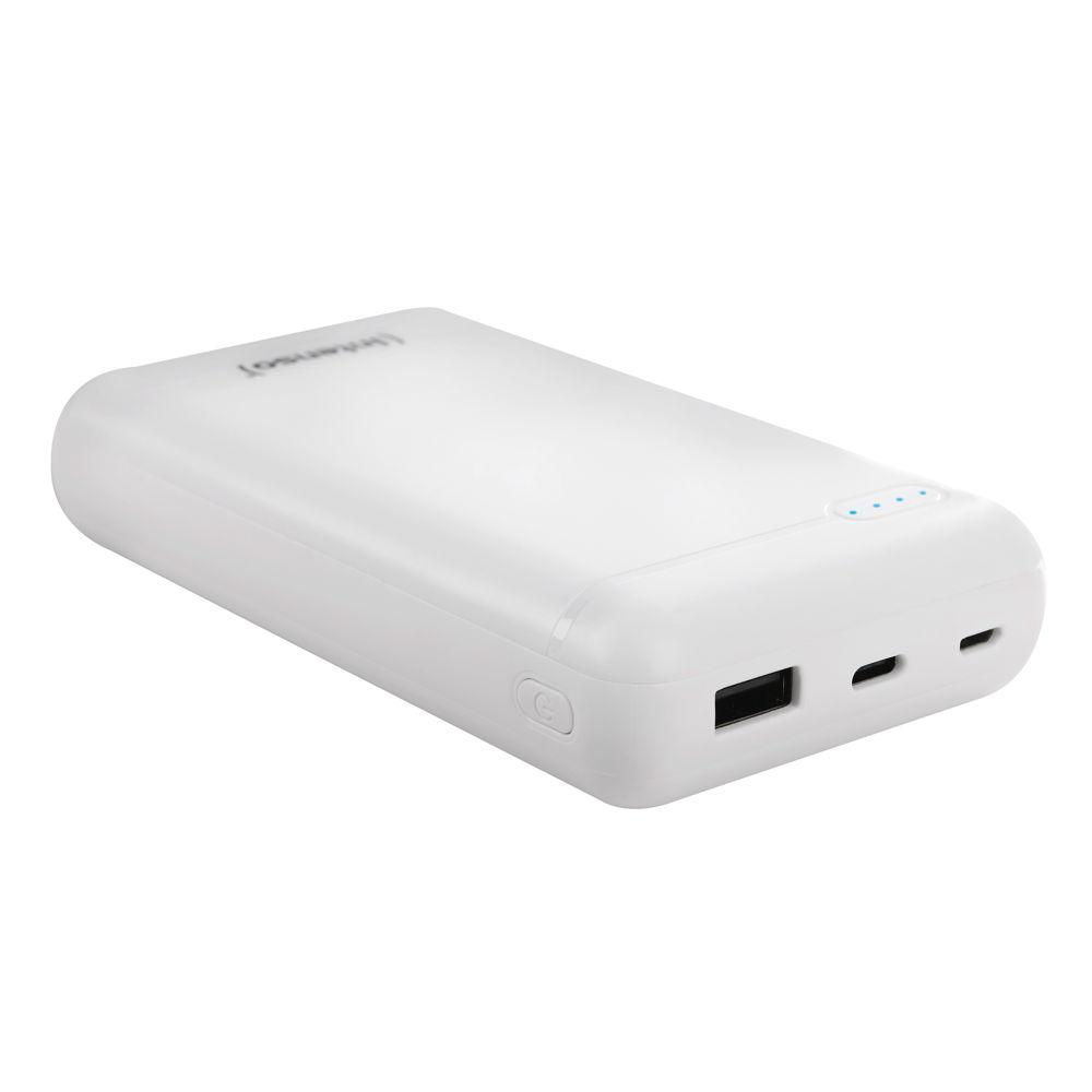 Intenso Powerbank mobile Ladestation Slim XS 20000 mAh Typ A / C USB OUT weiß