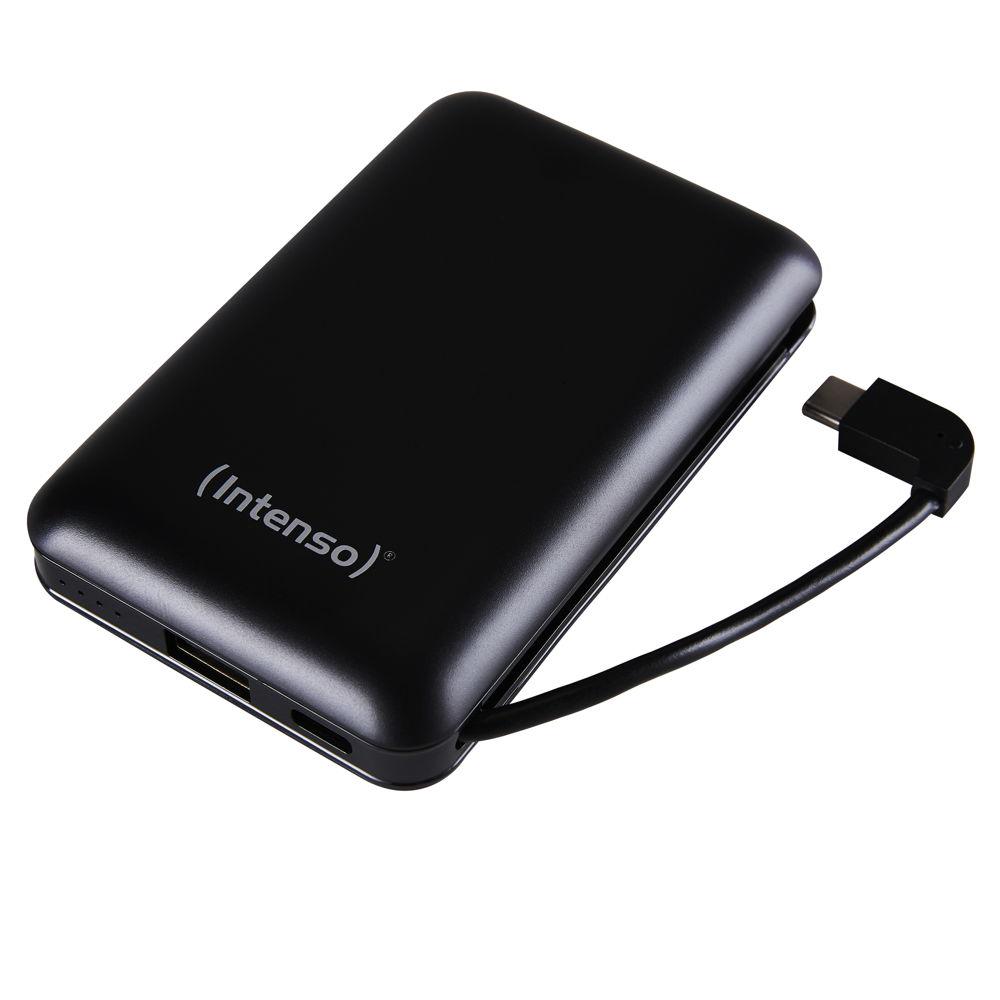 Intenso Powerbank mobile Ladestation XC 10000 mAh Ladegerät USB Typ C 2x USB OUT schwarz