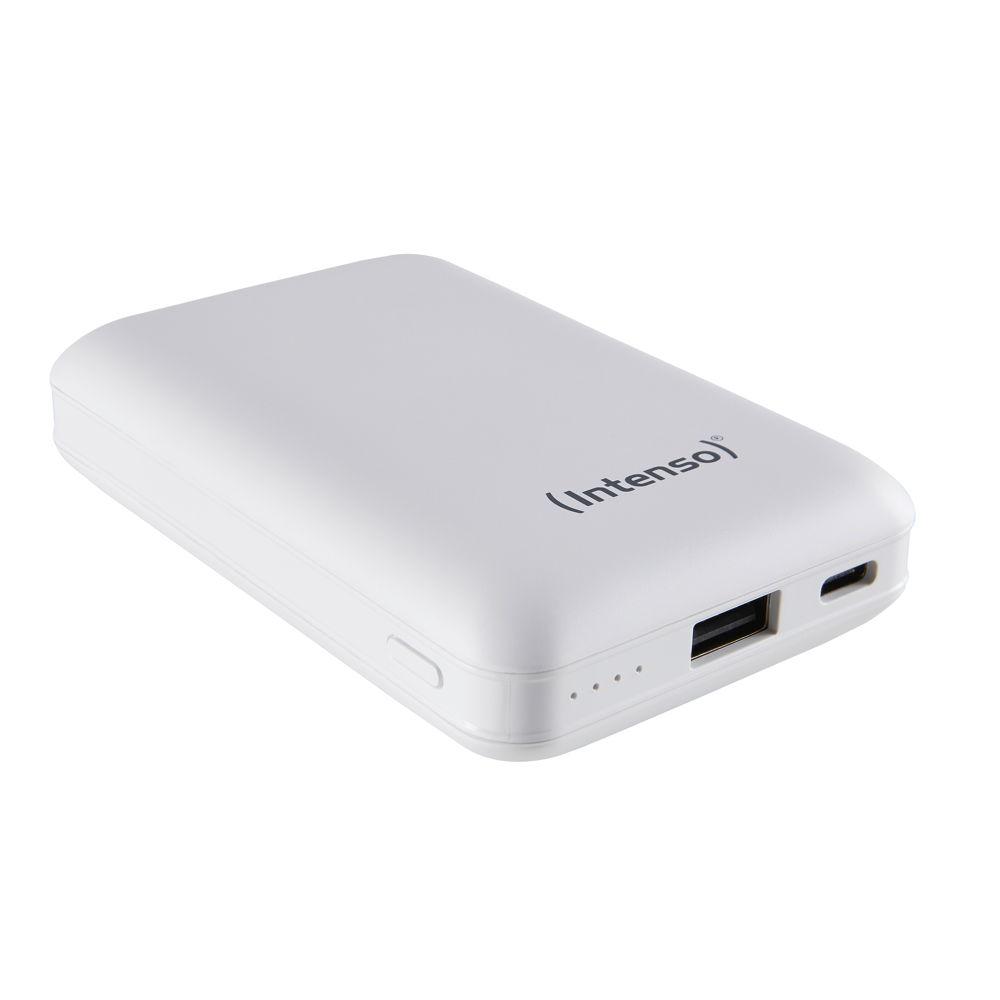 Intenso Powerbank mobile Ladestation XC 10000 mAh Ladegerät USB Typ C 2x USB OUT weiß