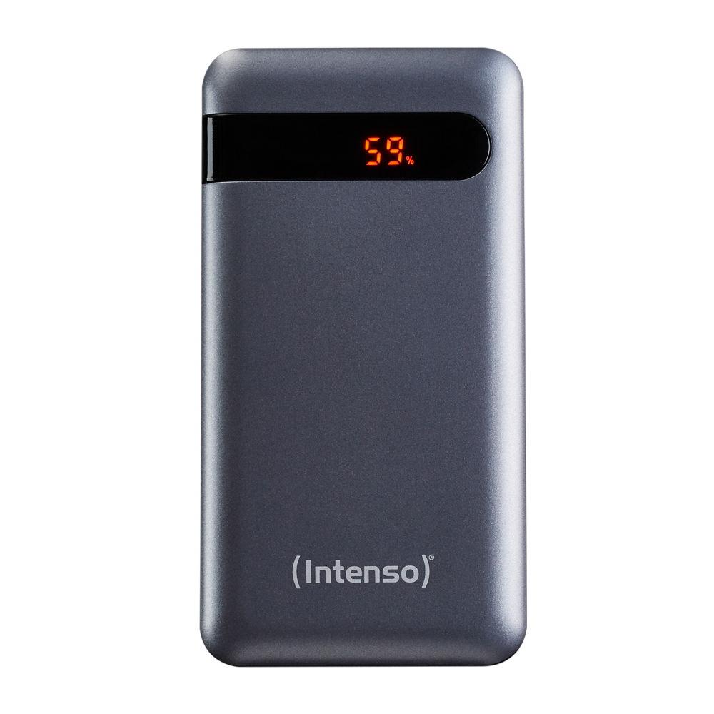 Intenso Powerbank mobile Ladestation PD 20000 mAh Typ C 2x USB OUT schwarz