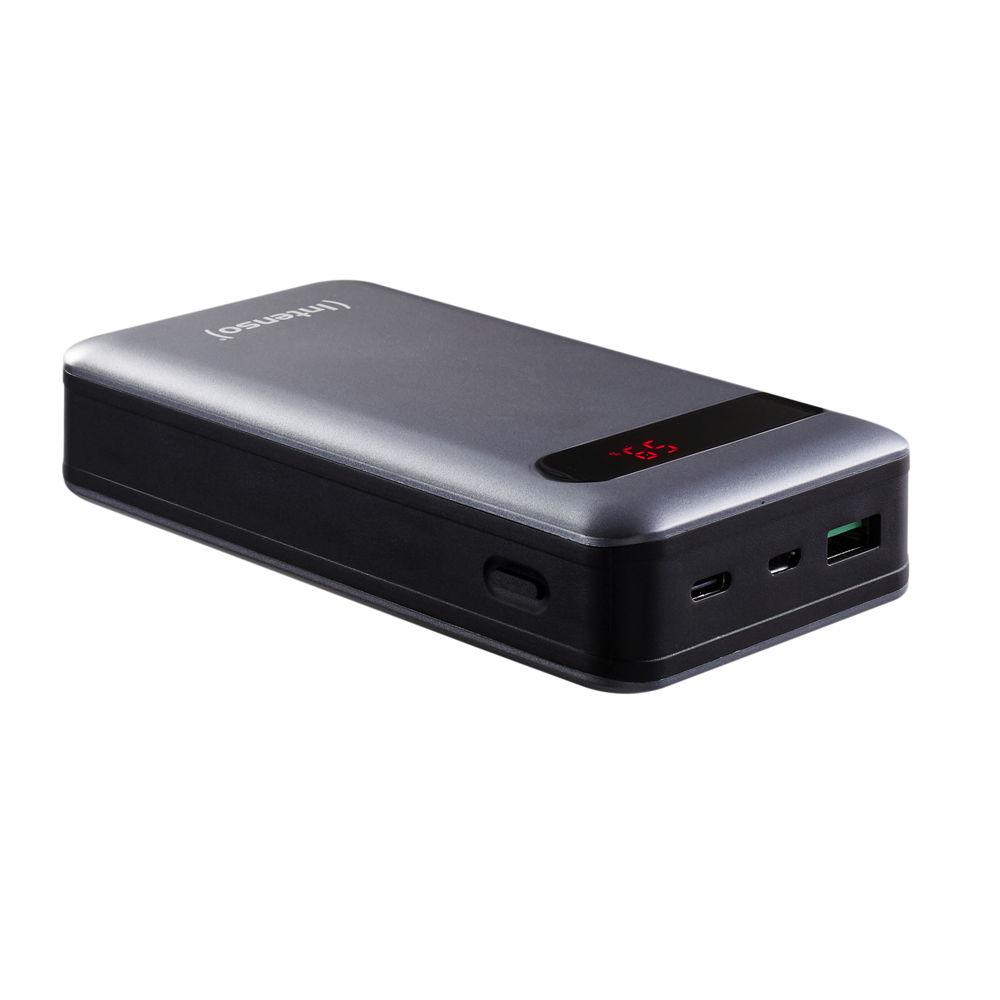 Intenso Powerbank mobile Ladestation PD 20000 mAh Typ C 2x USB OUT schwarz