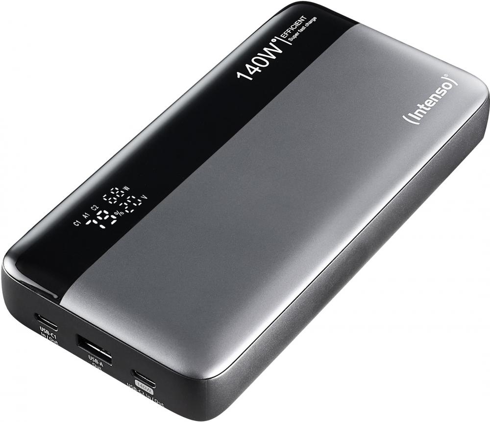 Intenso Powerbank HE25000 PD 3.1 25000 mAh max. 140 W 1x USB Typ A und 2x USB-C OUT