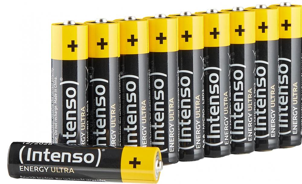 10 Intenso Energy Ultra AAA / Micro Alkaline Batterien im 10er Karton