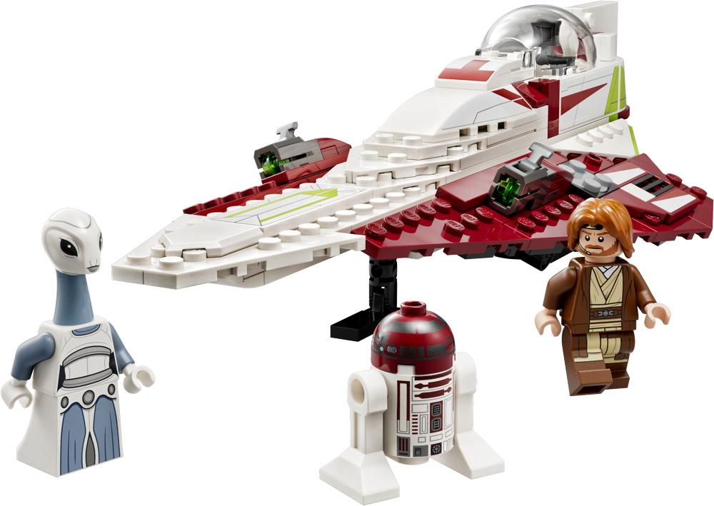 LEGO® Star Wars™ Obi-Wan Kenobis Jedi Starfighter™ 282 Teile 75333